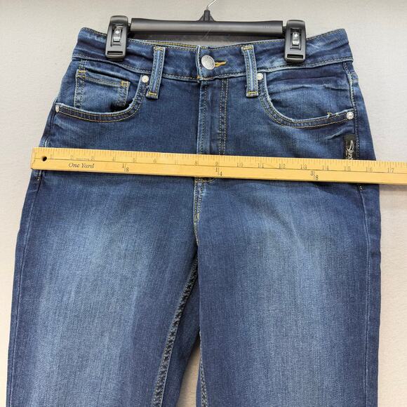 Silver Jeans Women's Jeans 27x31 (4) Blue Avery Straight Leg Preppy Normcore - Picture 13 of 16